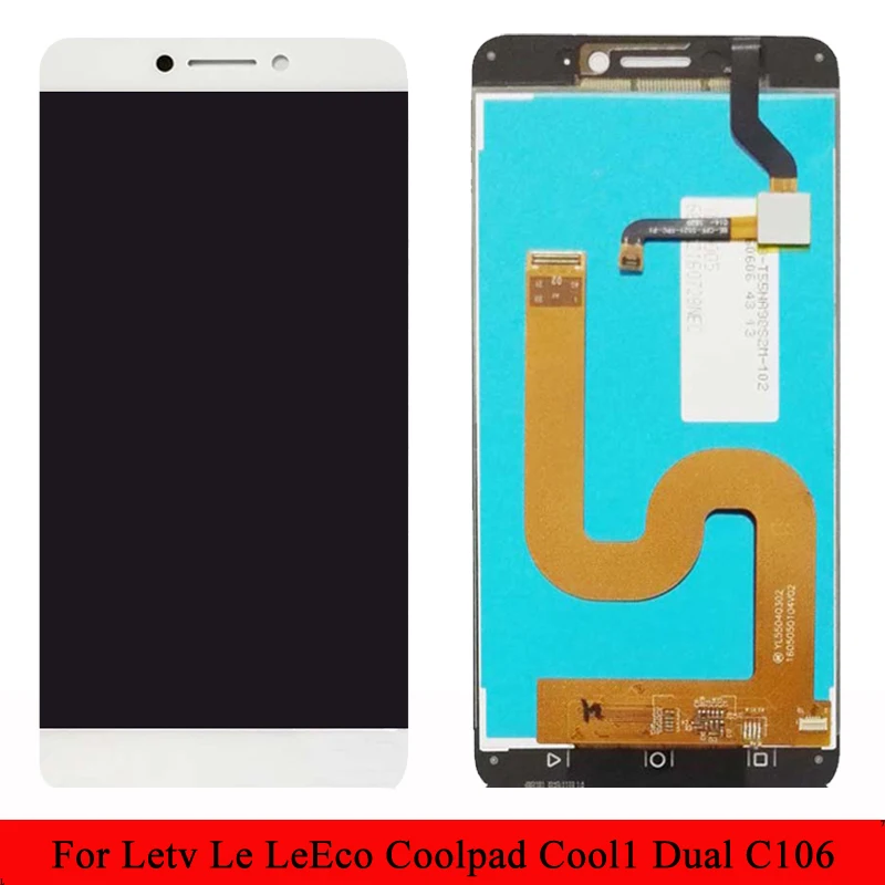 

For Cool1 Dual C106 LCD Display For Letv Le LeEco Coolpad Cool 1 Digitizer Sensor Glass Panel Assembly IN Stock