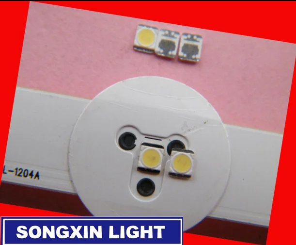 

110pcs FOR Original LG LED LCD TV backlight lamp beads lens 1W 3v 3528 2835 cool white light bead