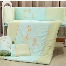 Промо-акция! Набор постельного белья для детей, занавес berco кроватки бампер набор постельных принадлежностей для малышей(бампер+ лист+ подушка+ одеяло) 2 размера