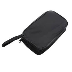 Bolsa de herramientas a prueba de agua, bolsa de lona negra para multímetro Digital de la serie UT61, de tela duradera de 20x12x4cm