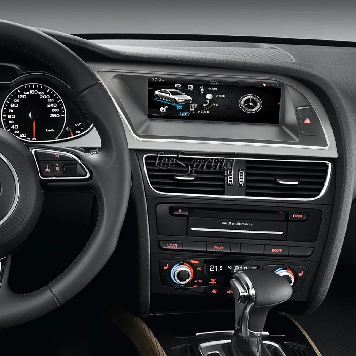 8,8 дюймов ips сенсорный экран Android мультимедийный плеер для Audi A4 A4L 2009-2012 с gps навигацией