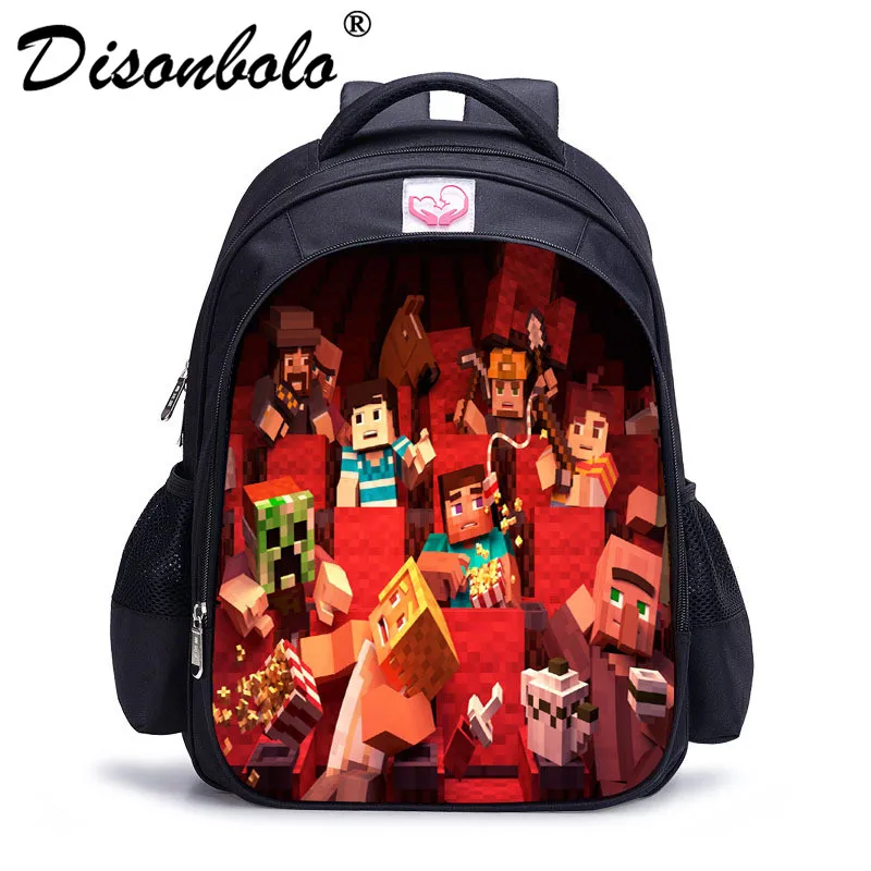 

Minecraft Toddler Backpack All for School Lego Backpack Back To School Bags High Quality Drop Shipping Bookbag for Teenager