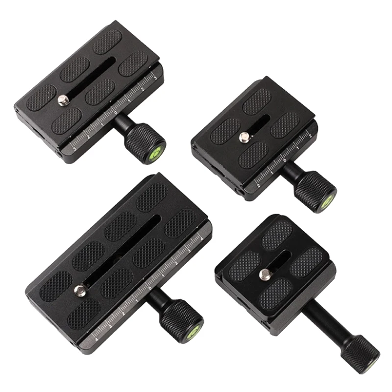 PR60 PR80 PR100 1/" до 3/8" зажим из алюминиевого сплава адаптер для Quick Release Plate Совместимость Штатив для цифрового однообъективного зеркального Камера аксессуары