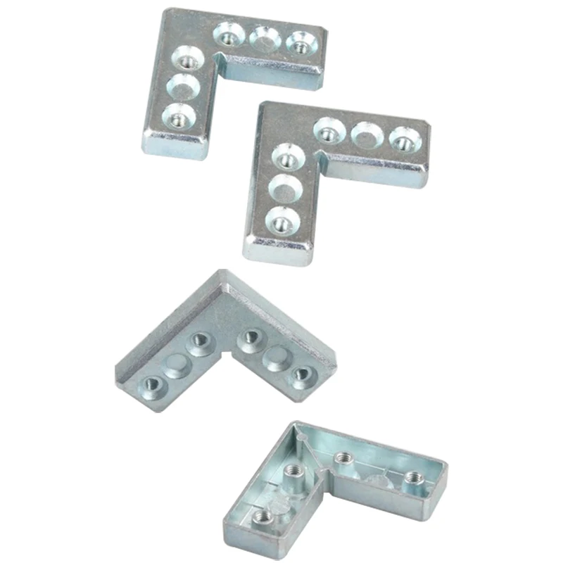 30pcs/lot Aluminum 90 Degrees Right Angle Corner Bracket Connector Aluminum Frame Window Door