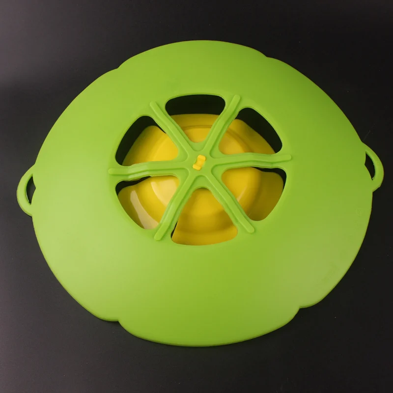 Cooking Pot Lids Anti overflow silicone pot cover 26*28cm Kitchen