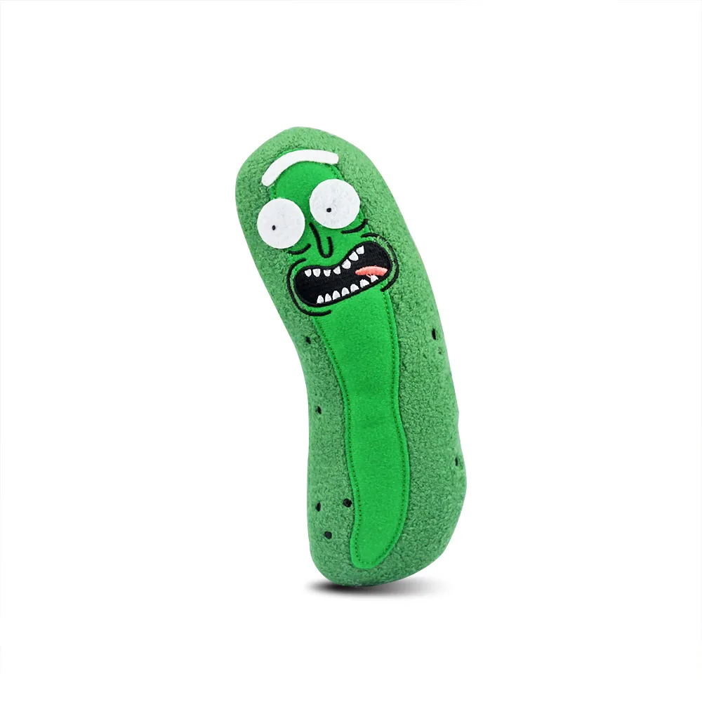 19 см плюшевая игрушка Pickle Rick игрушка мягкая набитая Pickle Man плюшевая детская подушка для взрослых игрушки рождественские подарки Рик и Морти плюшевые игрушки