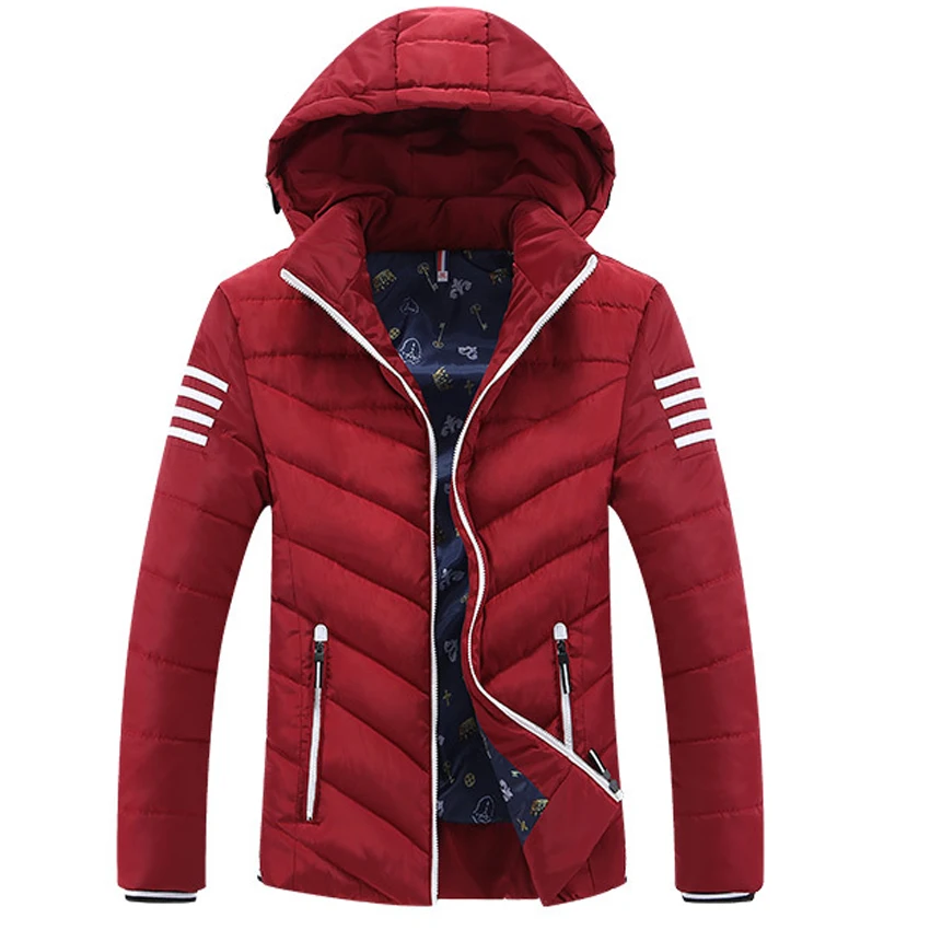 

MINWLJ Plus Size 3XL 4XL 5XL 6XL 7XL 8XL Men Winter Dress Jacket Blue Red Black Color Men's Parka 115