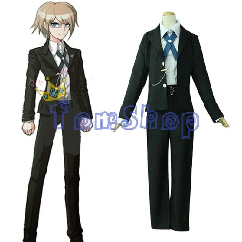 Костюм для косплея Byakuya Togami из аниме данганронпа Мужской полный комплект