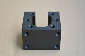 

inner hole 22mm or 24mm HD12 SFU1204 ball nut mount base open type black housing bracket holder 1pcs