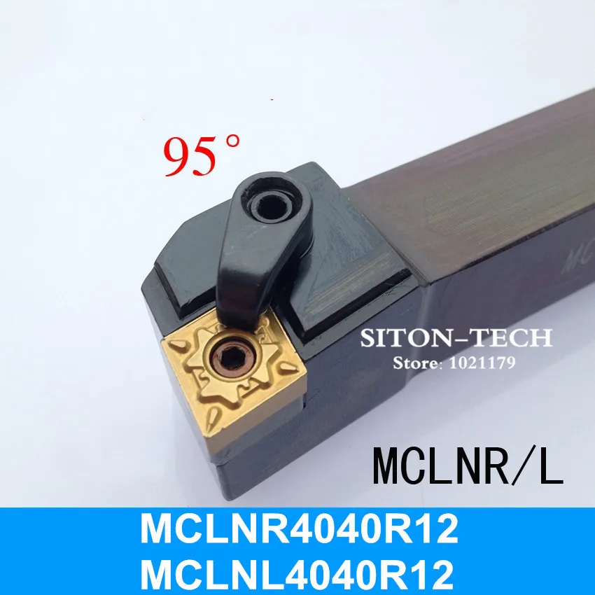 

High Quality Arbor CNC turning tool 95 degrees MCLNR4040R12 40mm*40mm*200mm external turning tool MCLNL4040R12