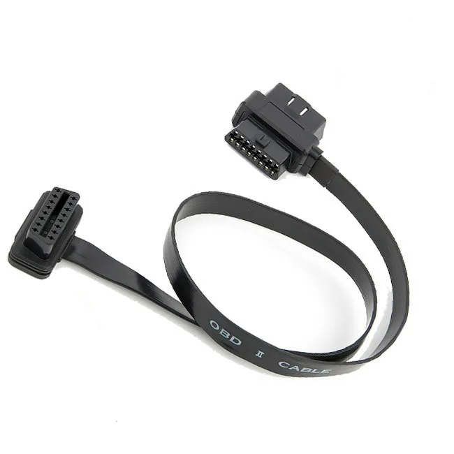 

60cm Car obd2 extension line one sub-two interface hud window display plug-in multi-wiring conversion extension cable