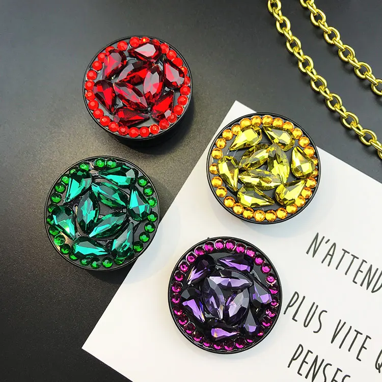 Diamond Expanding Stand Grip Mobile Phone Holder Smartphone Desk Stand For iPhone Samsung Huawei Case Stretch Finger Ring Holder Diamond Expanding Stand Grip Mobile Phone Holder Smartphone Desk Stand For iPhone Samsung Huawei Case Stretch Finger Ring Holder