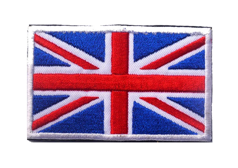 Union Jack England UK Great Britain Flag Patch England UK Great Britain patch The United Kingdom Flag Badge patches Applique 
