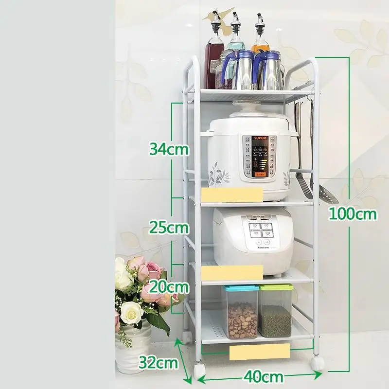 Articulos De Cocina Raf Rangement Cuisine Rack Organizacion Mensole Prateleira, органайзер для кухни, полка - Цвет: MODEL L