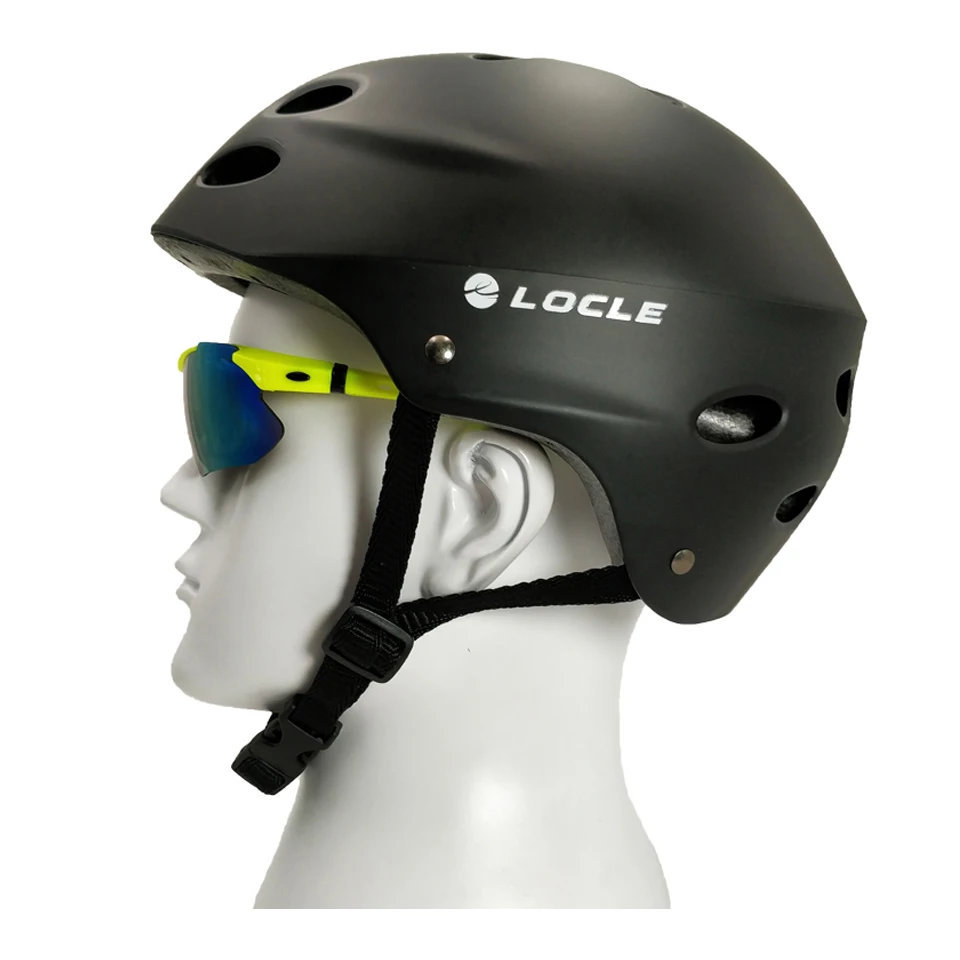 LOCLE Cycling Helmet Road Mountain Bicycle Helme Extreme Sport MTB BMX Skateboarding Skate Bike Helmet 5 Color Size 52-66cm
