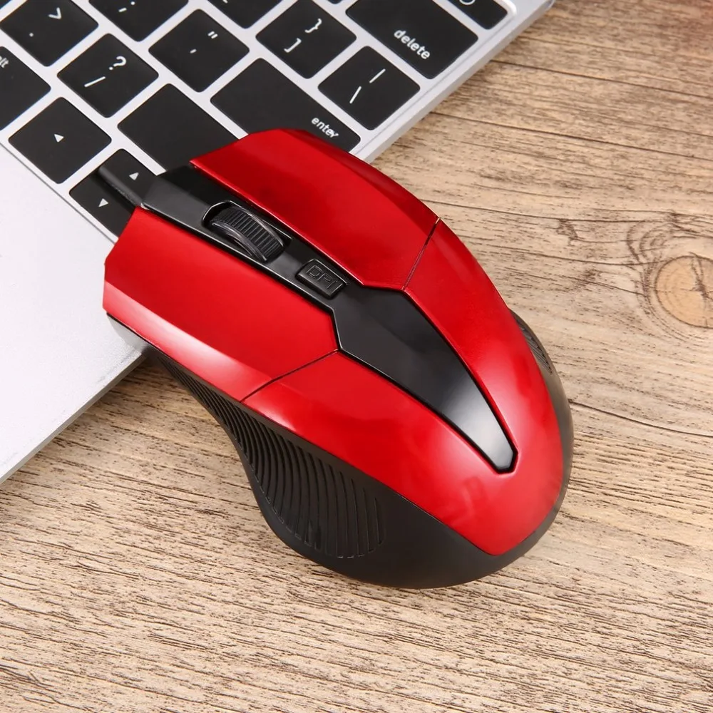2.4GHz USB Wireless Optical Mouse Mice Professional Gamer Mouse For PC