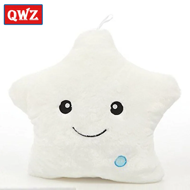 QWZ 36*36 см красочный пластиковый квадратный Форма игрушки звездных светящийся