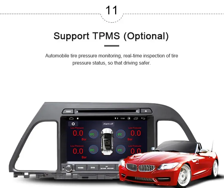 Perfect JDASTON Android 9.1 Car DVD Player For HYUNDAI Sonata 2015 2016 Multimedia GPS Navigation 2 Din Car Radio Audio Stereo WIFI 12