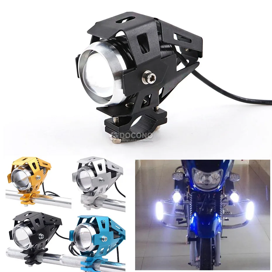 

Universal Motorcycle LED headlight super bright flashing light For HONDA cb 1300 super four cb 400 super four nc 750s etc.