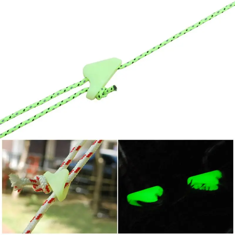 

Luminous Tent Rope Adjustable Clamp Buckle Windproof Anti Slip Multifunctional Lanyard Fixed Clip Outdoor Camping Accessory