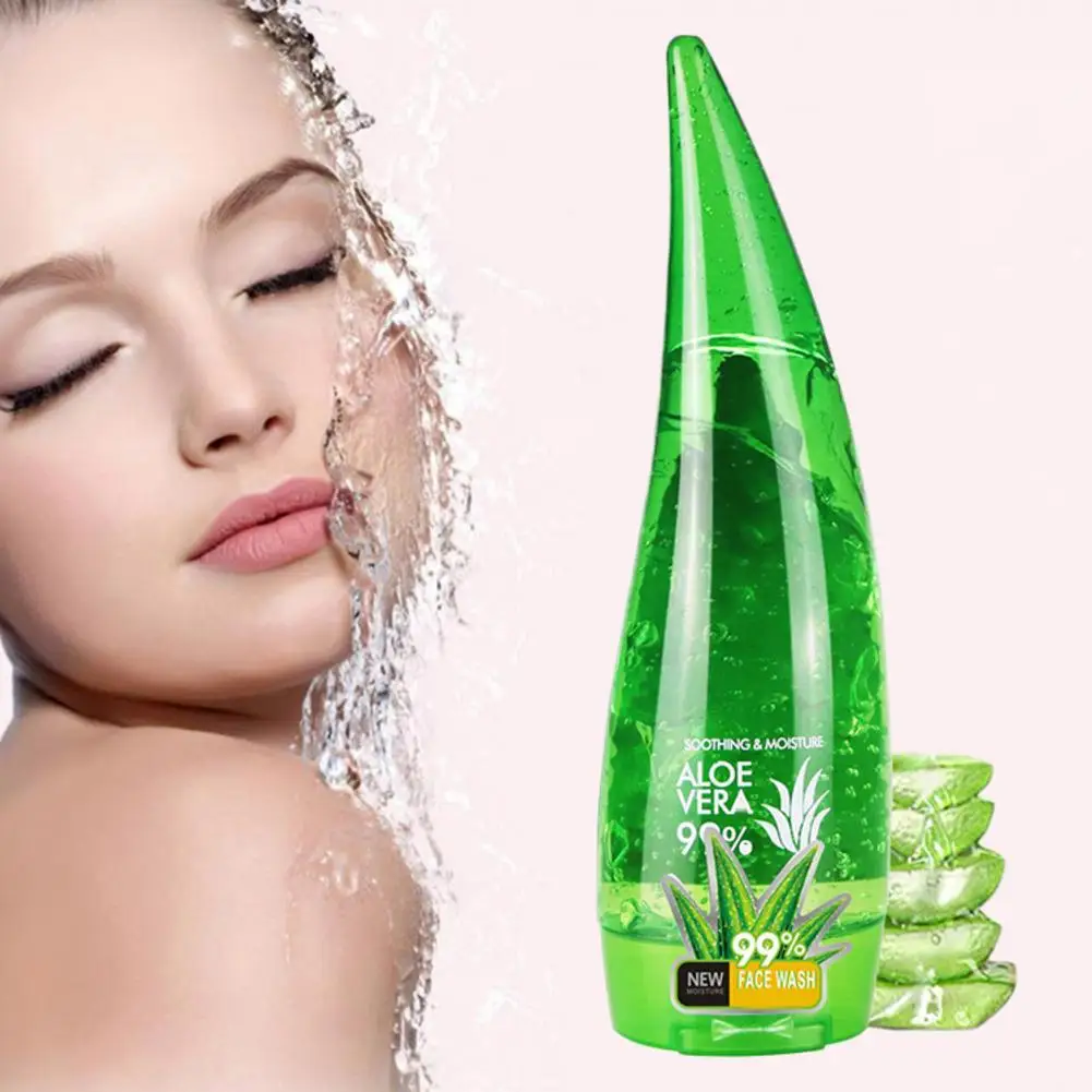 99% Aloe Soothing Gel Aloe Vera Gel Skin Care Remove Acne Moisturizing Hydrating Day Cream Sunscreen Aloe Gel 120ml