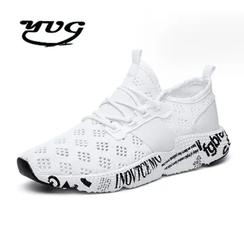 

Men Shoes Sport Running Shoes 2018 Brand Sneakers for men White Shoes Zapatillas Hombre Deportiva Breathable Masculino Esportivo