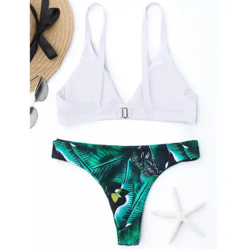 

HOT 2018 New Swimwear Women Solid Padded Bra Push-up Bikini Bandage Swimsuit Bathing Suit Beachwear African Bikini