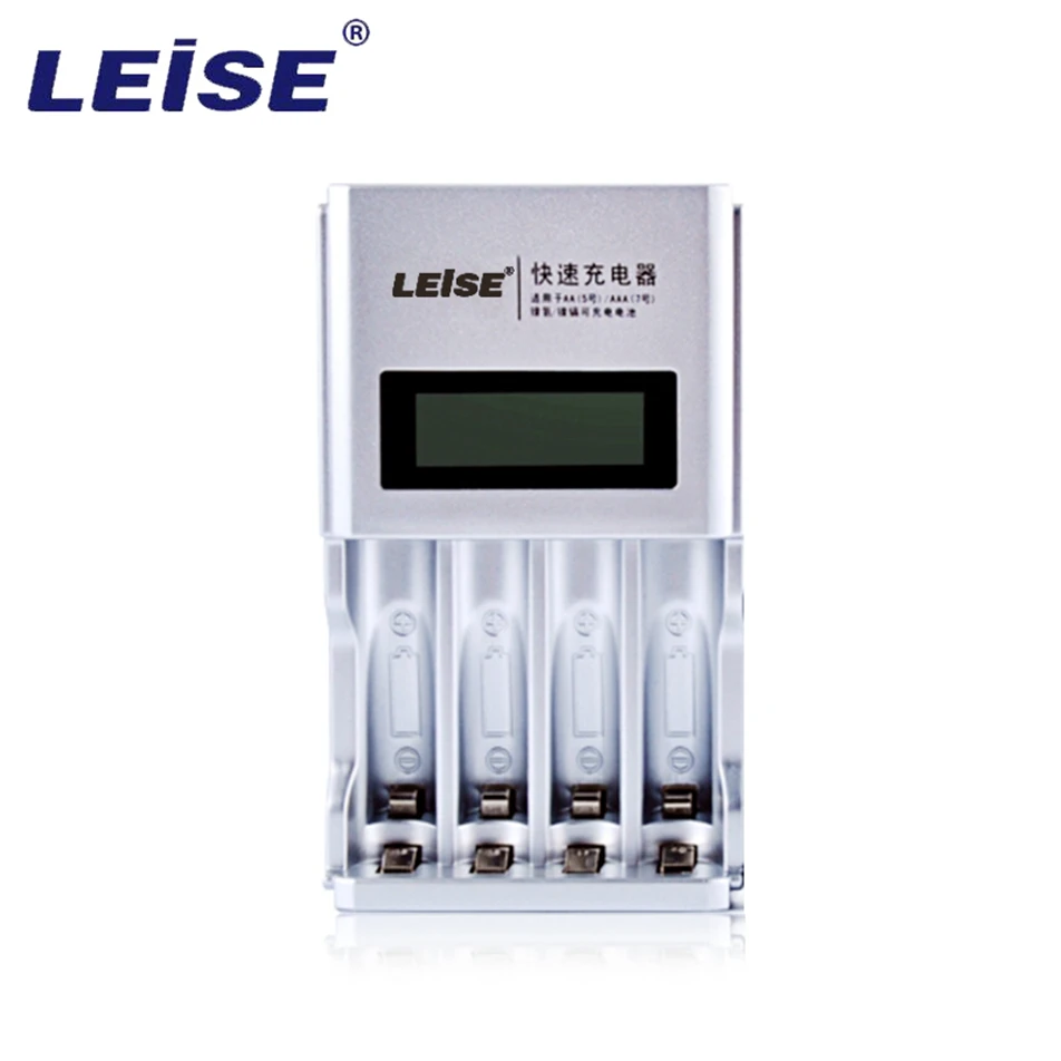 Leise AA/AAA зарядное устройство nimh nicd аккумуляторная батарея ЖК дисплей