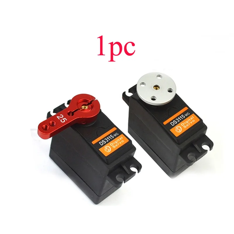 

1PC High Torque 15KG Digital Servo Metal Gear Steering 120/180/270 Degrees 6-7.4V for RC Boat/Car Robot Model