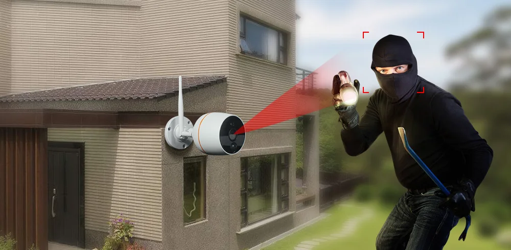 wifi PIR camera motion detect