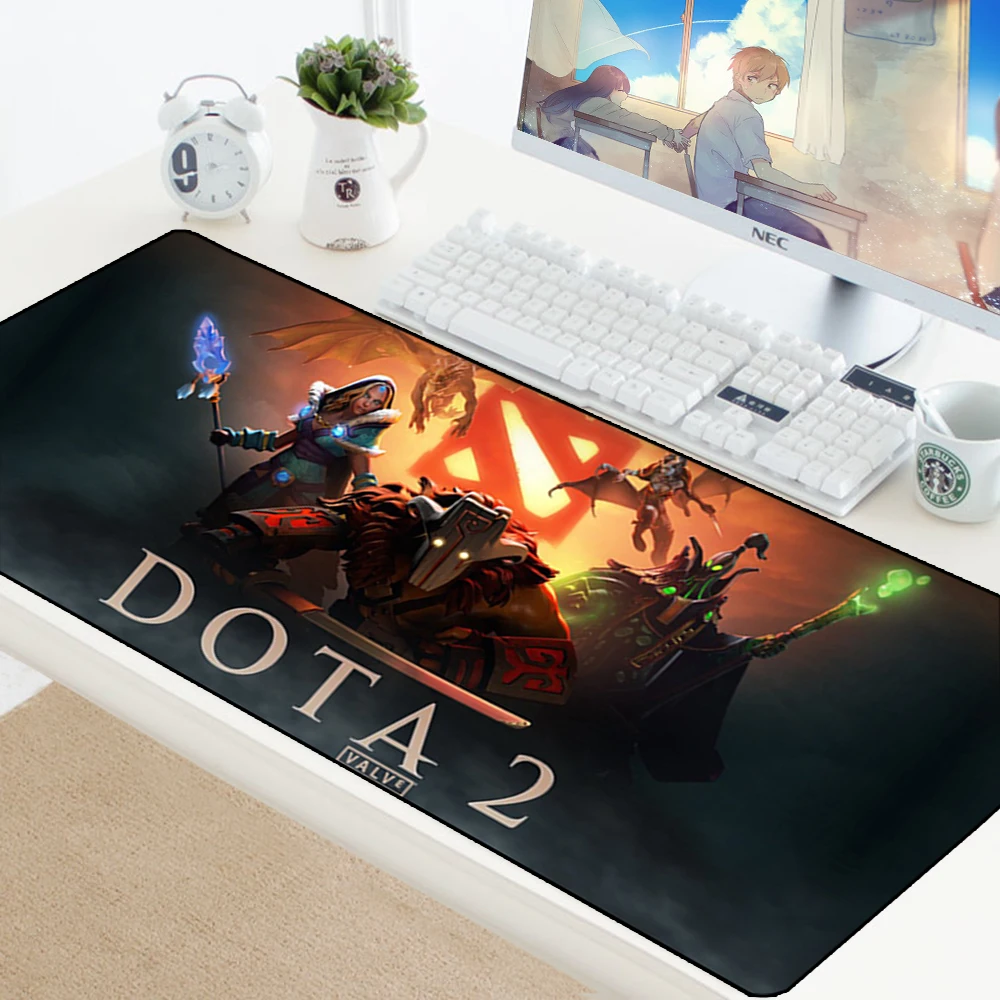 Dota 2 Gaming Mousepad Dota Logo Xl Large Mouse Pad Locking Edge