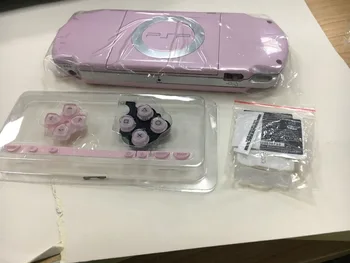 

Pink Color Full Housing Shell Case For PSP2000 PSP 2000 Replacement Console Casing With Little Parts