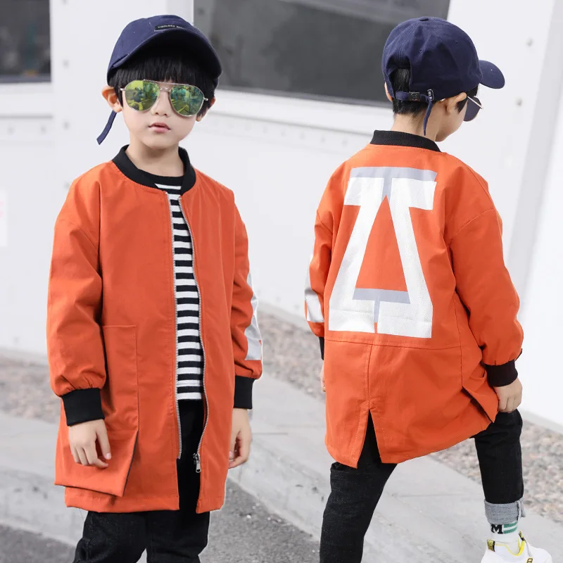 

Kids Coat 2018 Autumn New Fashion Baby Boy Coat Children Jackets Fall Toddler Girl Clothing 4 5 6 7 8 9 10 11 12 Manteau Garcon