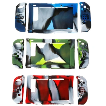 

1 Set Silicone Protector Case Cover For Nintendo Switch Host + Controller LR