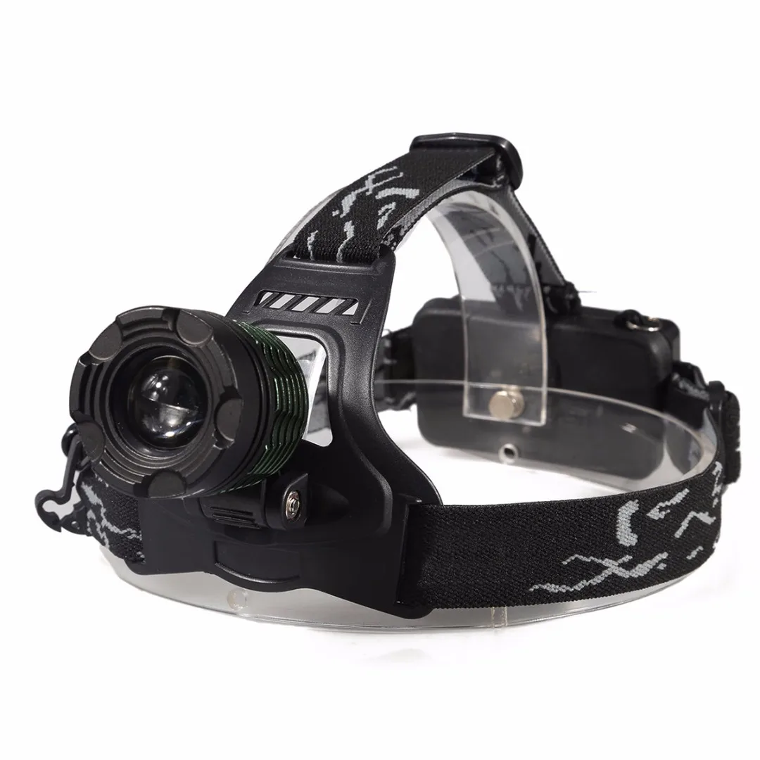 

Adjustable 20000LM 3 Modes XML T6 LED Zooming Headlamp Waterproof Use 18650 Headlight Flashlight Head lamp Fishing Hunting Light