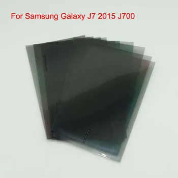 

100pcs/lot LCD Polarizer Polarized Light Film For Samsung Galaxy J7 2015 J700 J700F J700H J700M