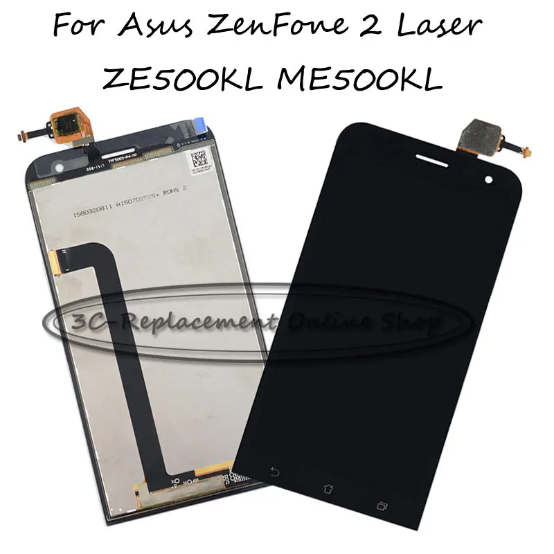 Prix pour Noir Pour Asus Zenfone 2 Laser ZE500KG Z00RD ZE500KL ME500KL Z00ED LCD Display + Écran Tactile Digitizer Assemblée Remplacement Prix pour Noir Pour Asus Zenfone 2 Laser ZE500KG Z00RD ZE500KL ME500KL Z00ED LCD Display + Écran Tactile Digitizer Assemblée Remplacement