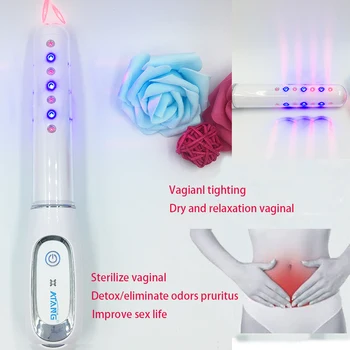 

Hot selling LLLT Women Cervical Erosion Cure Home Use soft Cold laser physical Therapy Device Vaginal Tighten Free shipping