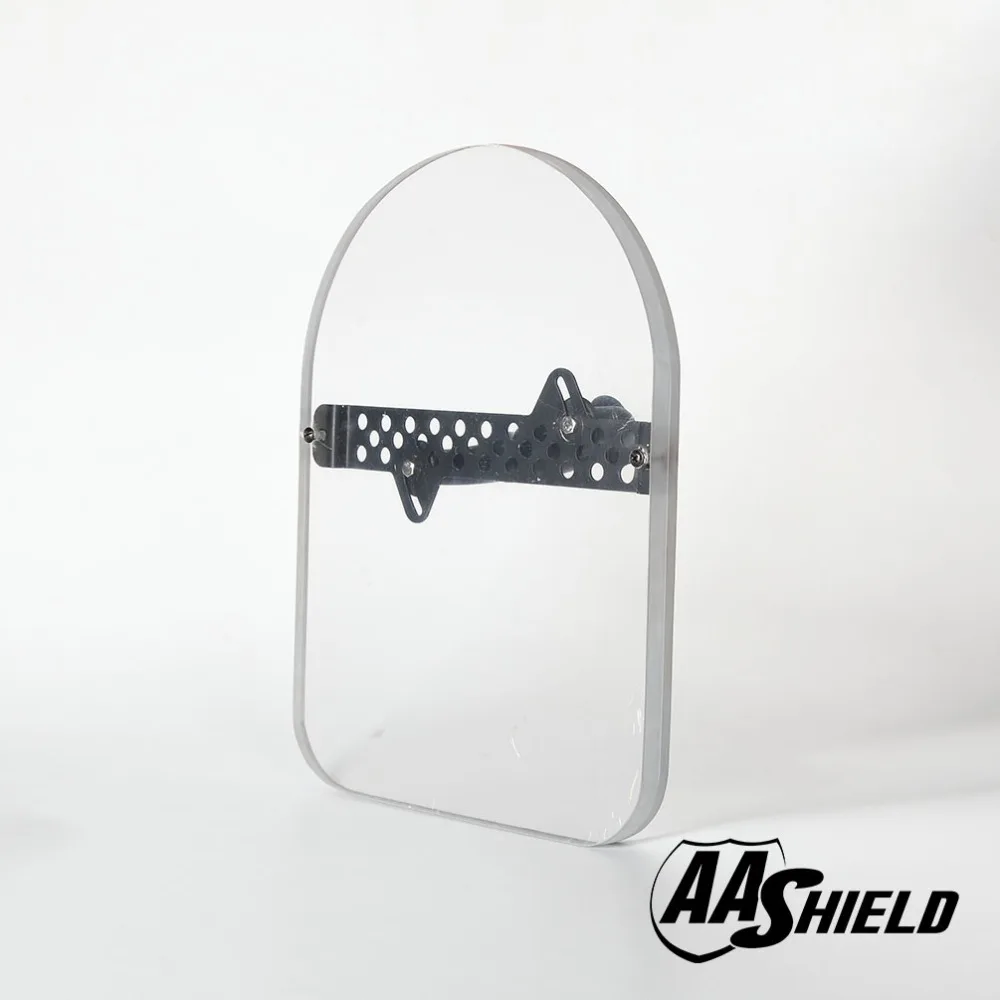 AA Shield Bulletproof Glass Shield Ballistic Body Armor Plate Face