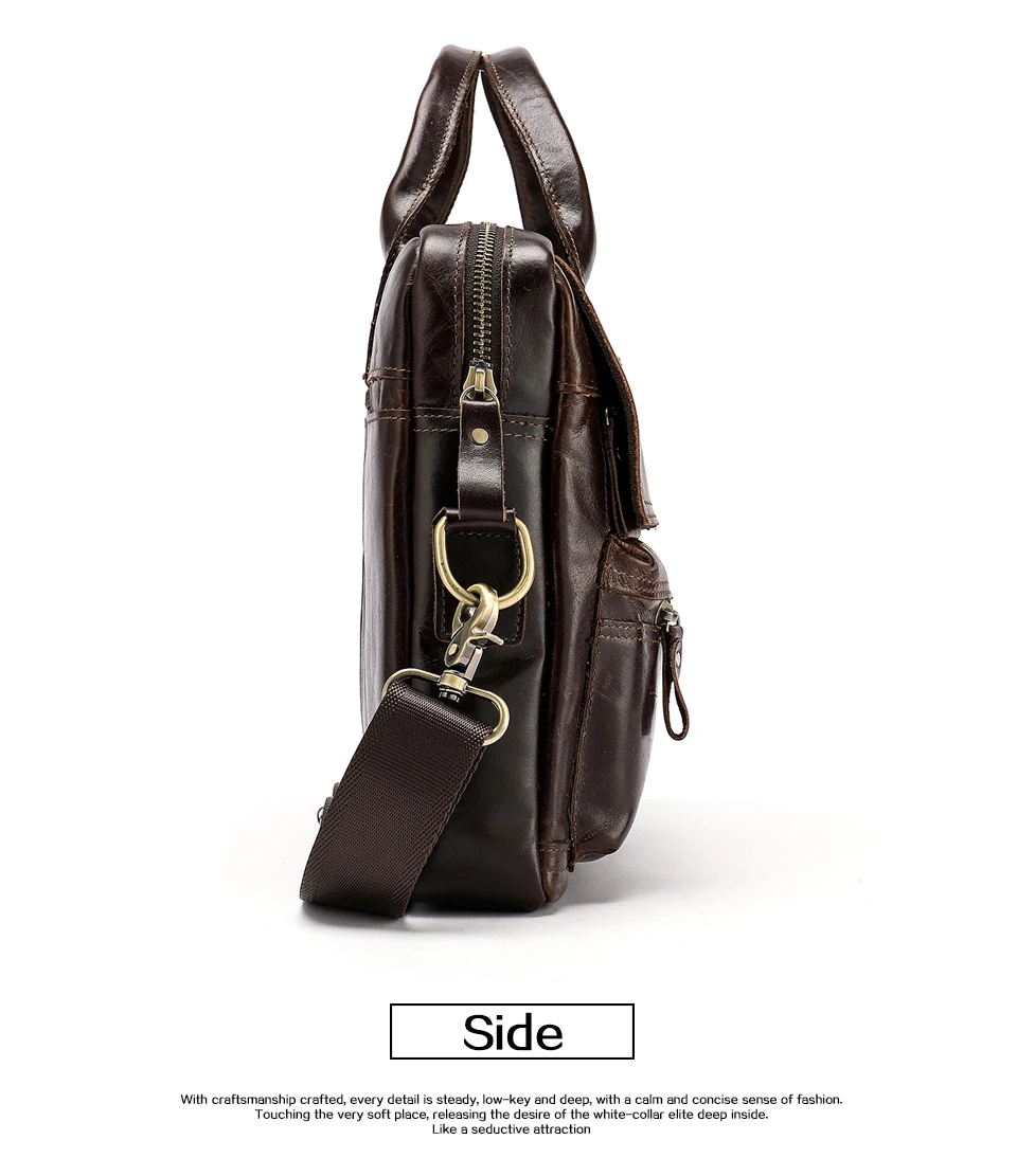 Messenger Bag Men's Genuine Leather Casual Crossbody Bags for Men Shoulder Bag Men Bags Business Leather Man Handbags 8508 (14)