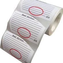 Wootile Golf наклейки для стрельбы, привязки, наклейки, утюги для гольфа ленты 250 шт. в рулоне