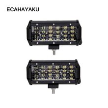 Special Price ECAHAYAKU 7 inch LED Bar Rated 72W Actual LED Work Bar Light for Tractor Boat OffRoad 4WD 4x4 Truck SUV ATV Driving 12V fog LAMP Special Price ECAHAYAKU 7 inch LED Bar Rated 72W Actual LED Work Bar Light for Tractor Boat OffRoad 4WD 4x4 Truck SUV ATV Driving 12V fog LAMP