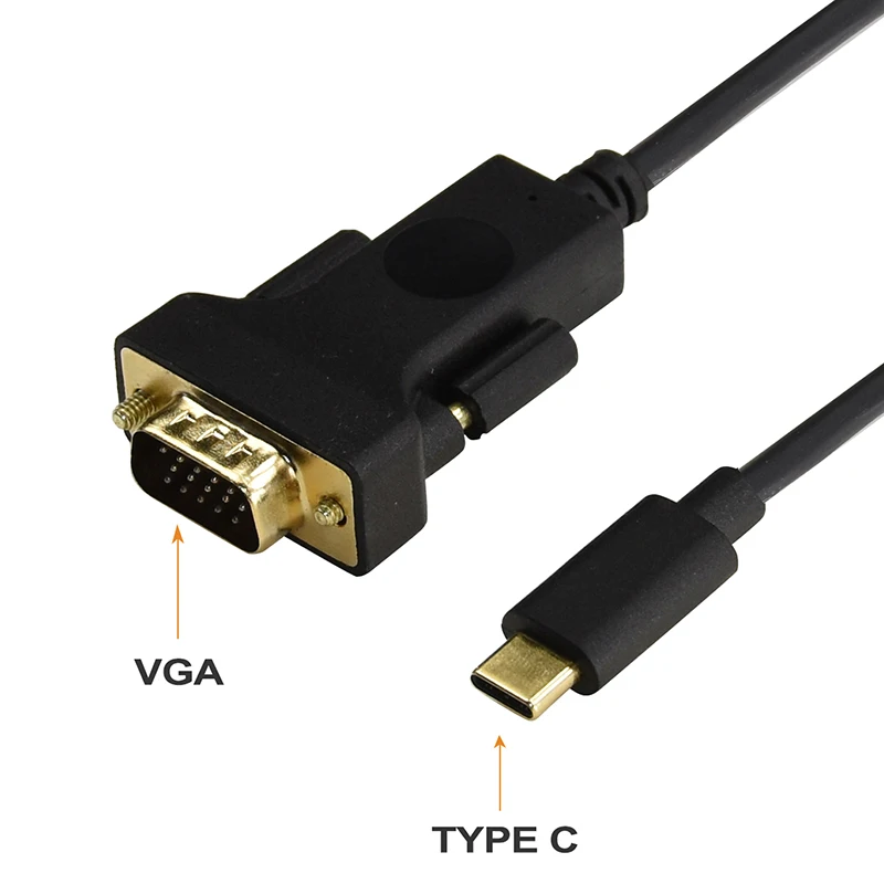CABLETIME кабель Переходник USB C на видеографической матрицы Высокое качество 1080P