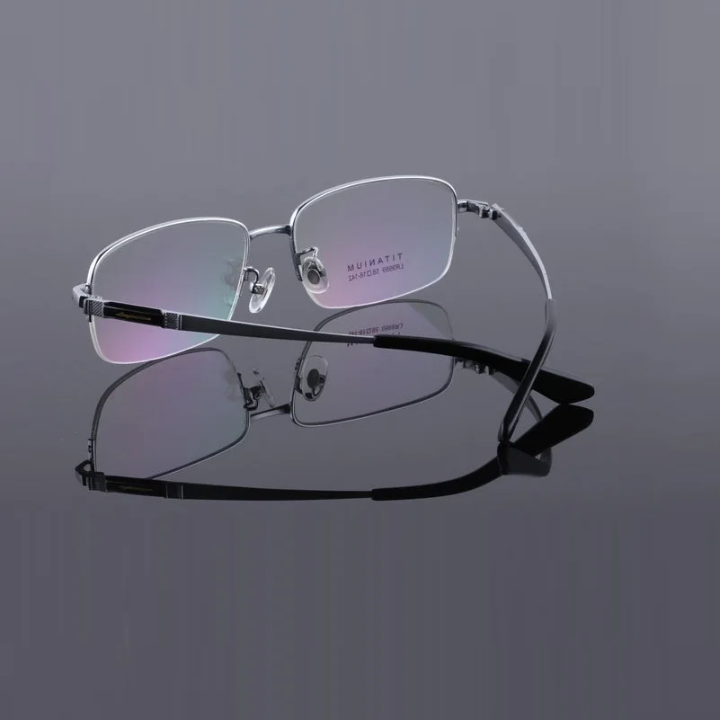 Мужская оправа для очков из титана ультра светильник ширина 150 см|titanium eyeglass