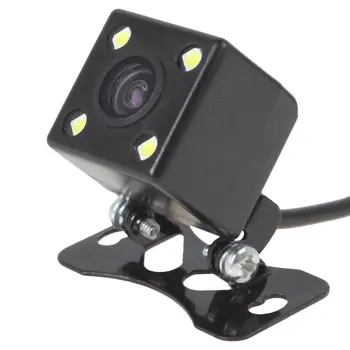 

Nightvision 4 LED CCD Car Rear View Reverse camera for Skoda for Octavia Rapid Spaceback Superb for New Passat SAGITAR Lavida