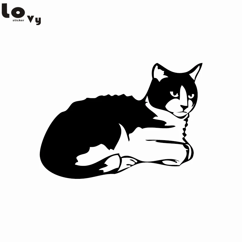 Mignon Chat Silhouette Vinyle Interrupteur Autocollant Dessin Anime Animal Stickers Muraux Pour Enfants Chambre Chambre Decor A La Maison Aliexpress
