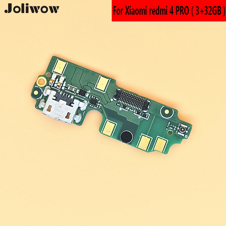  For Xiaomi Redmi 4 PRO 3GB RAM 32GB USB Dock Connector Charging Port Flex Cable USB Charger Plug Fl