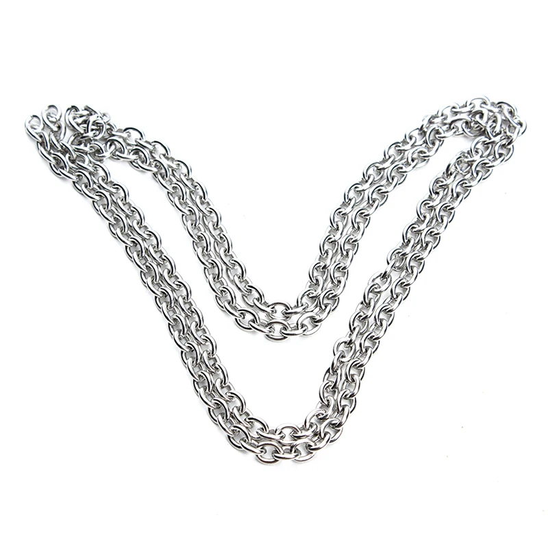 5 м/упаковка колье из нержавеющей стали|jewelry findings|chain jewelry findingssilver tone |