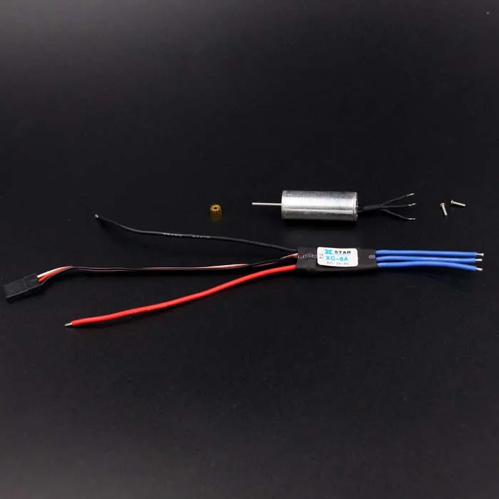 

1PCS 1230-3800KV Motor Micro Brushless Motors with 6ABidirectional/7A Single Way ESC for RC Model 1S Lithium Battery Parts
