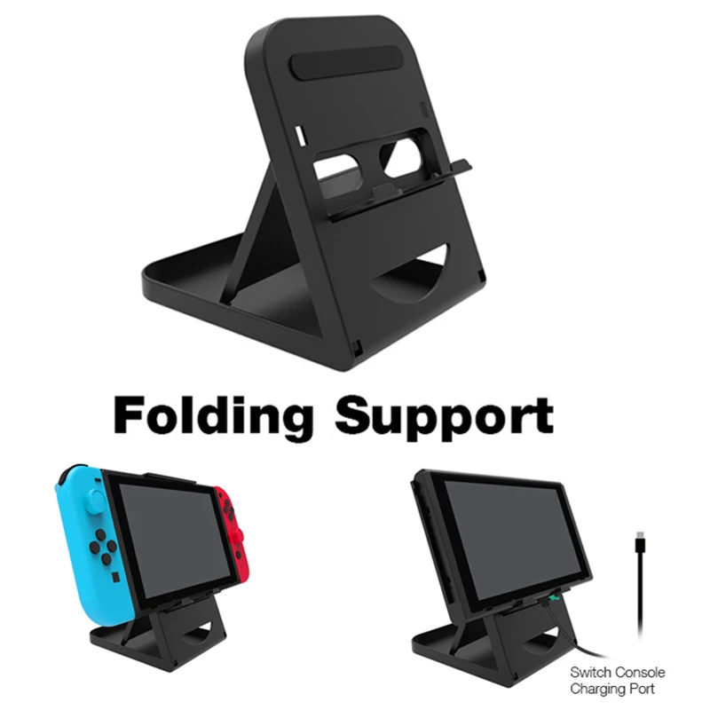 

Portable Height Adjustable Holder Support Frame Bracket Compact Playstand Desktop Stand Bracket for Nintend Switch NS Host